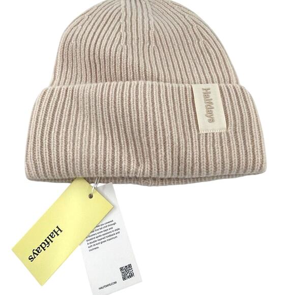 Halfdays Women\'s Oatmilk Merino Beanie One Size main image 10